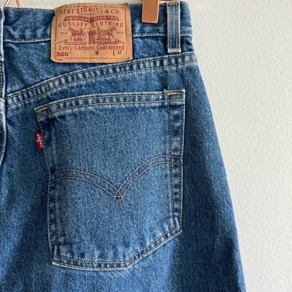 Vintage Women’s Levi’s 560 Size 12 - Picture 7 of 12
